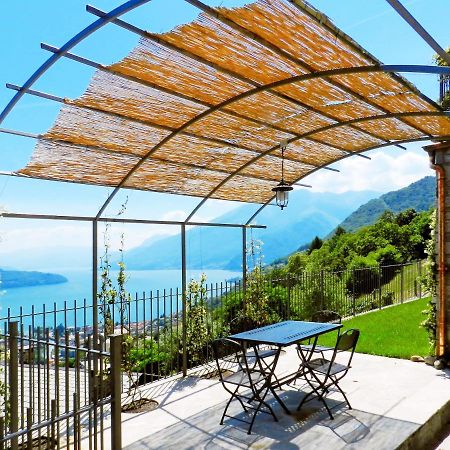 Villa Valuri Vista Magnifica Sul Lago Di Como Appartamento Piano Terra Vercana Extérieur photo