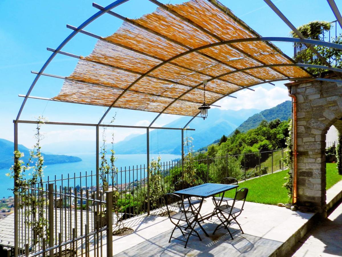 Villa Valuri Vista Magnifica Sul Lago Di Como Appartamento Piano Terra Vercana Extérieur photo